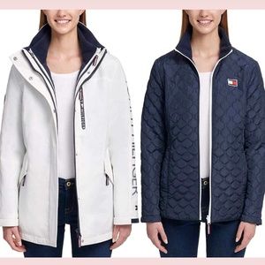 NWT Tommy Hilfiger [‎ XL ] 3 in 1 Winter Cold Weather Basic Coat Jacket